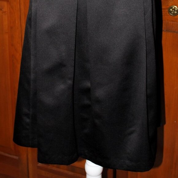 Dress, black strapless, side zip, White House Black Market, size 6 - Picture 6 of 7